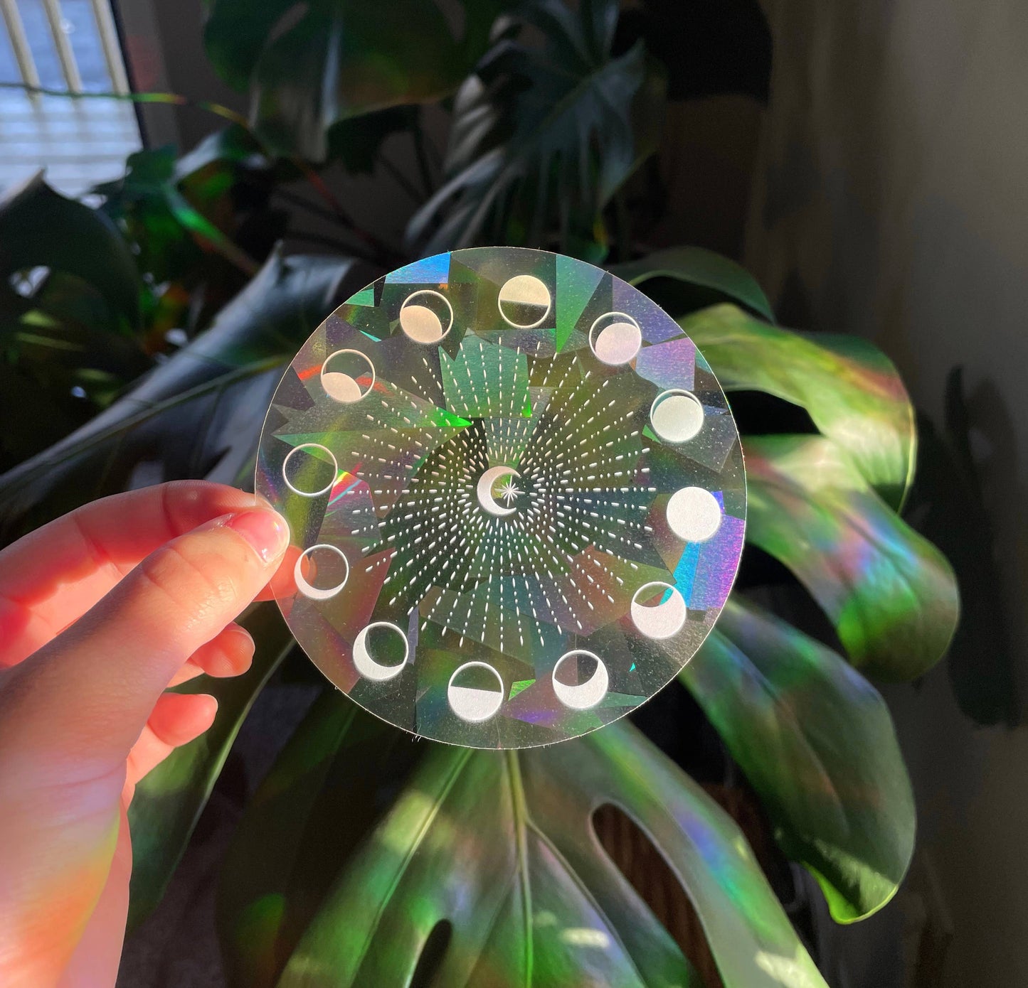 Moon Burst Suncatcher