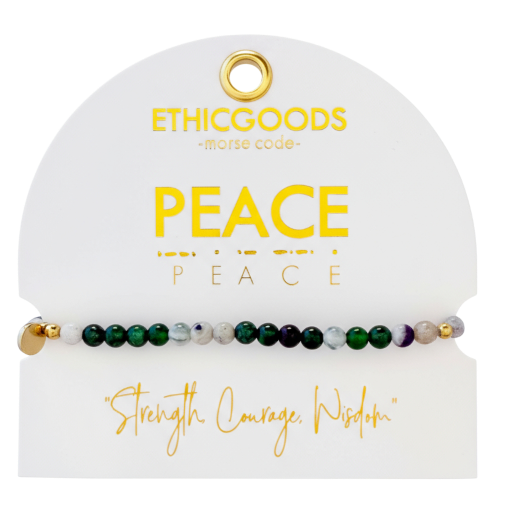 Morse Code Bracelet | PEACE
