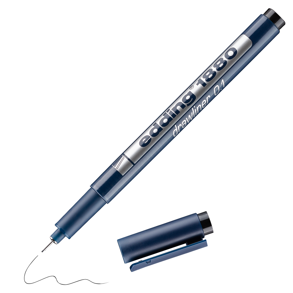 Edding 1880 Drawliner Black 0.1