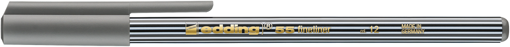 Edding 55 Fineliner- #12 Grey