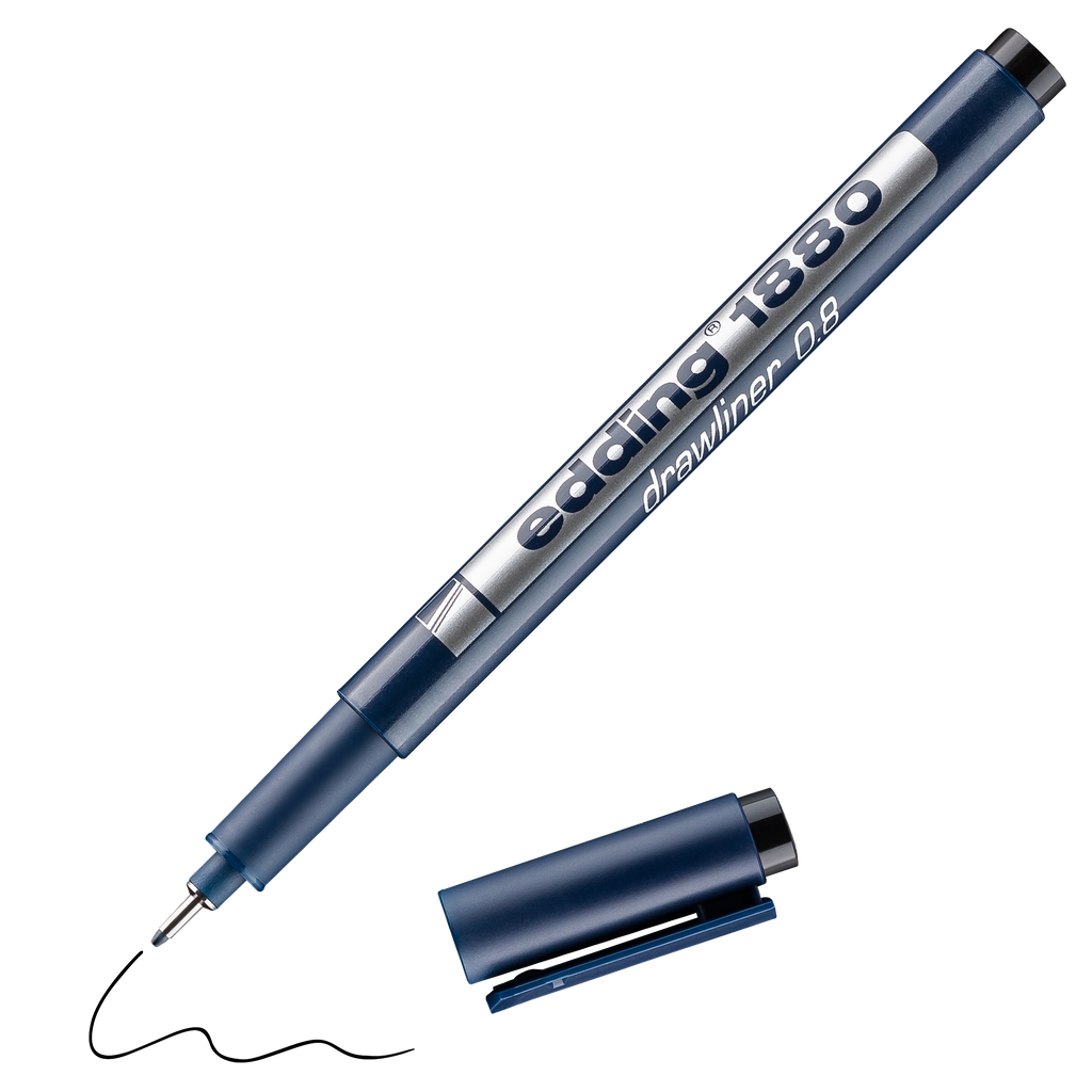 Edding 1880 Drawliner Black 0.8