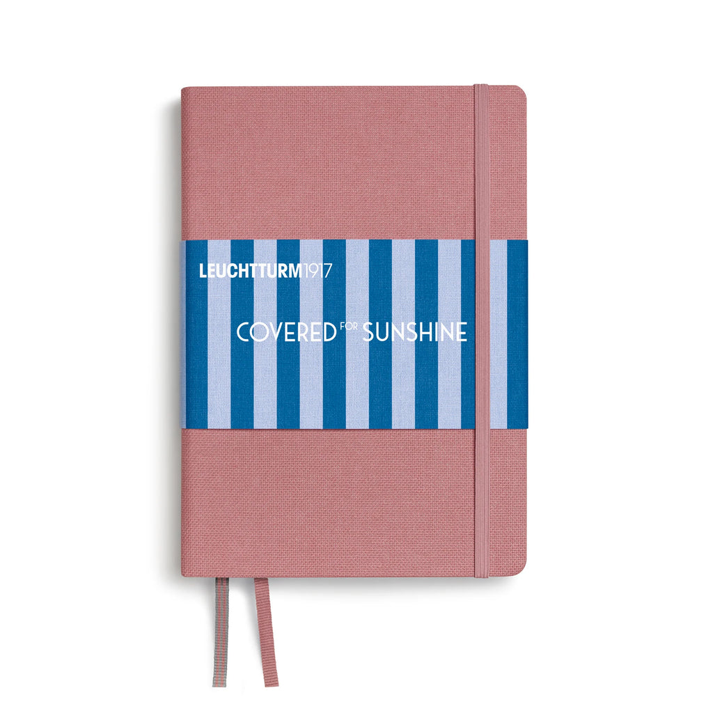 Leuchtturm1917 Covered for Sunshine A5 Hardcover Notebook - Beach Rose