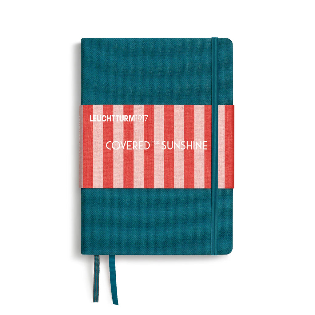 Leuchtturm1917 Covered for Sunshine A5 Hardcover Notebook - Atlantic