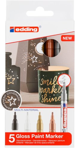 Edding 753 Gloss Paint Marker - Calligraphy