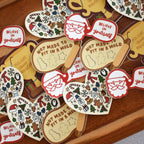Believe In Yourself Santa Vinyl Sticker