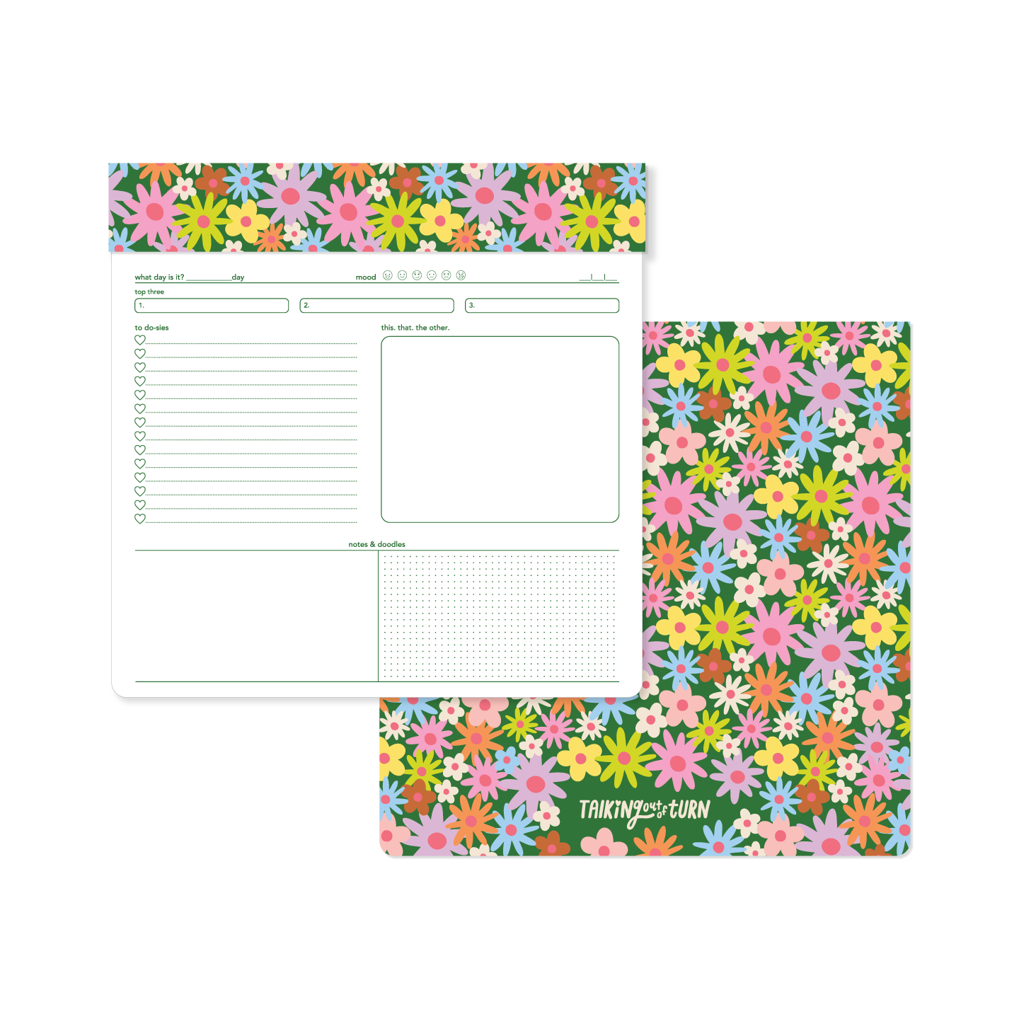 Self Care Paper Pal - Meadow Bloom