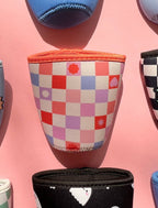 Checkered Coffee Sleeve: Large (Venti/22oz)