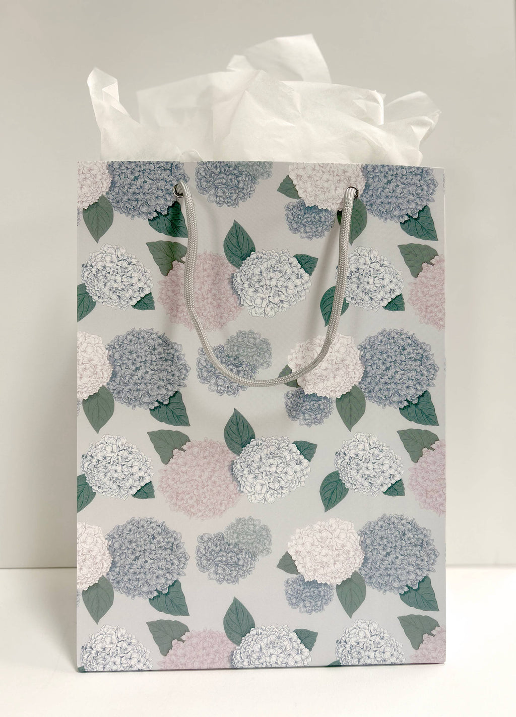 Hydrangea Print Gift Bag