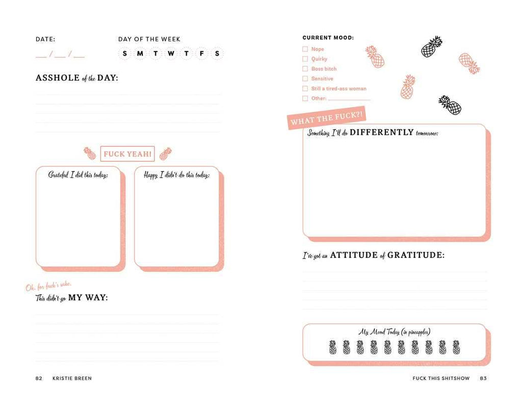 Fuck This Shitshow Journal by Kristie Breen