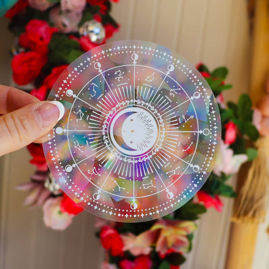 Astrology Zodiac Wheel Suncatcher