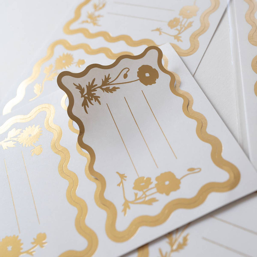 Flora Decorative Labels
