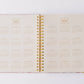 2026 Fairy House Toile 17-Month Large Spiral Planner
