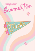 Enamel Pins: Fuck Flag