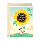 Sunflower Birthday Greeting Card