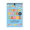 Super Cute Sticker Postcards Book