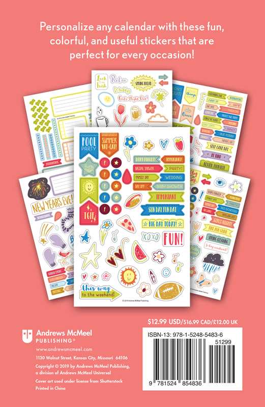 Posh: Calendar Stickers by Andrews McMeel Publishing