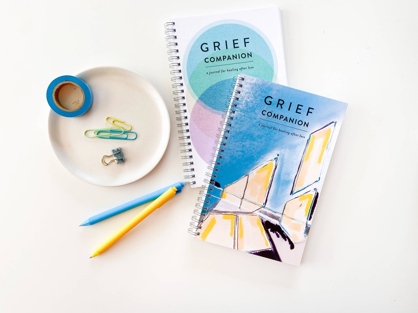 Circles Grief Spiral Notebook and Journal