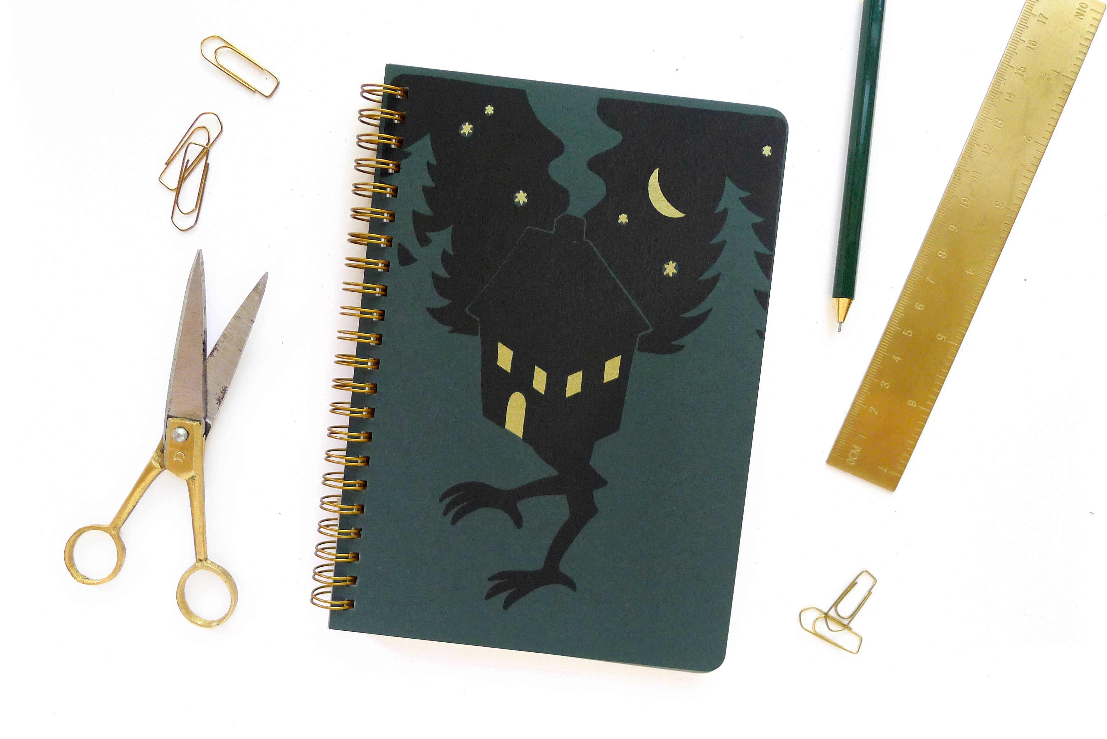 Baba Yaga Notebook - Lined