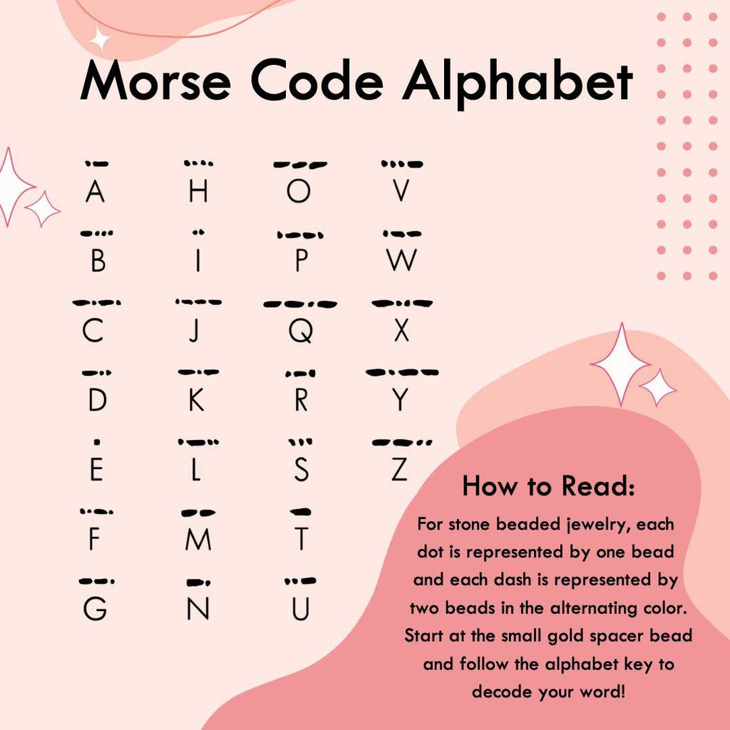 Morse Code Bracelet | STRENGTH