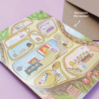 Sticker Scene Card - Mouse House