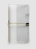 Clear Vinyl Travel Notebook Cover | A5 Slim