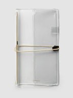 Clear Vinyl Travel Notebook Cover | A5 Slim