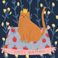 Royal Kitty Birthday Card