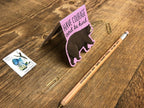 Courage Bear Magnetic Bookmark