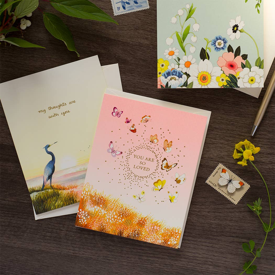 Butterfly So Loved Greeting Card