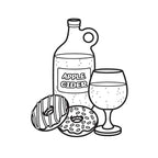 Fall Harvest Mini Coloring Book