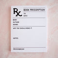 Book Prescription Notepad | Reading Stationery