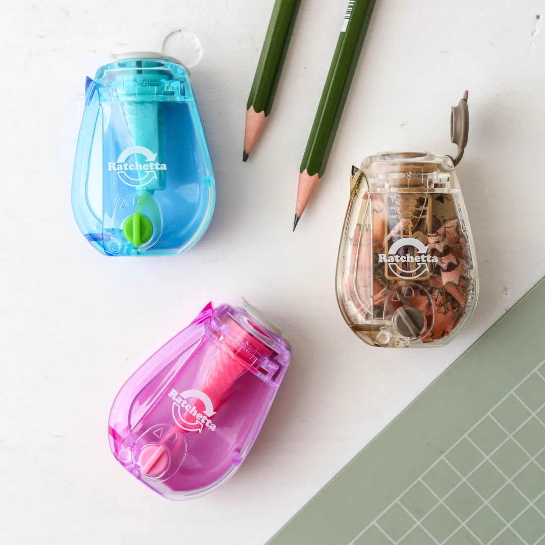 Racchetta Handy Pencil Sharpener with Tip Adjustment