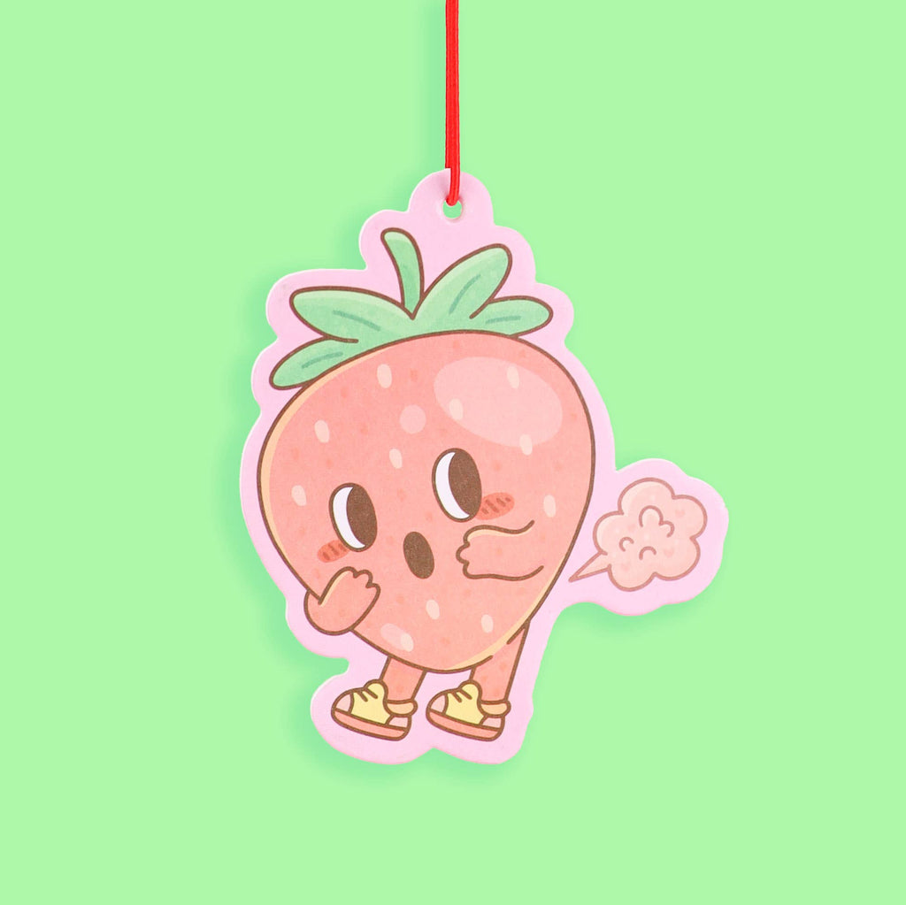 Strawberry Toot Car Air Freshener