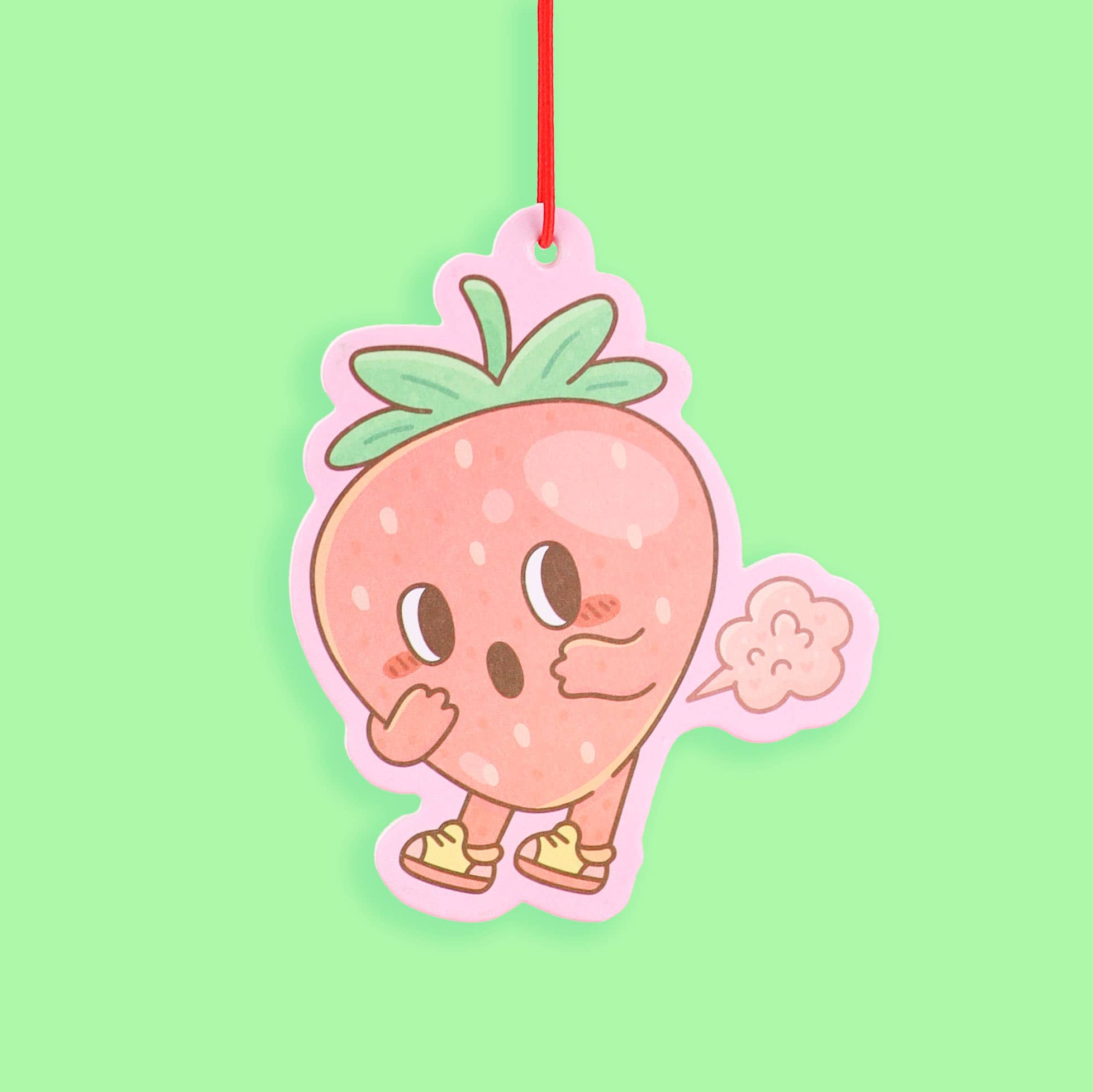 Strawberry Toot Car Air Freshener