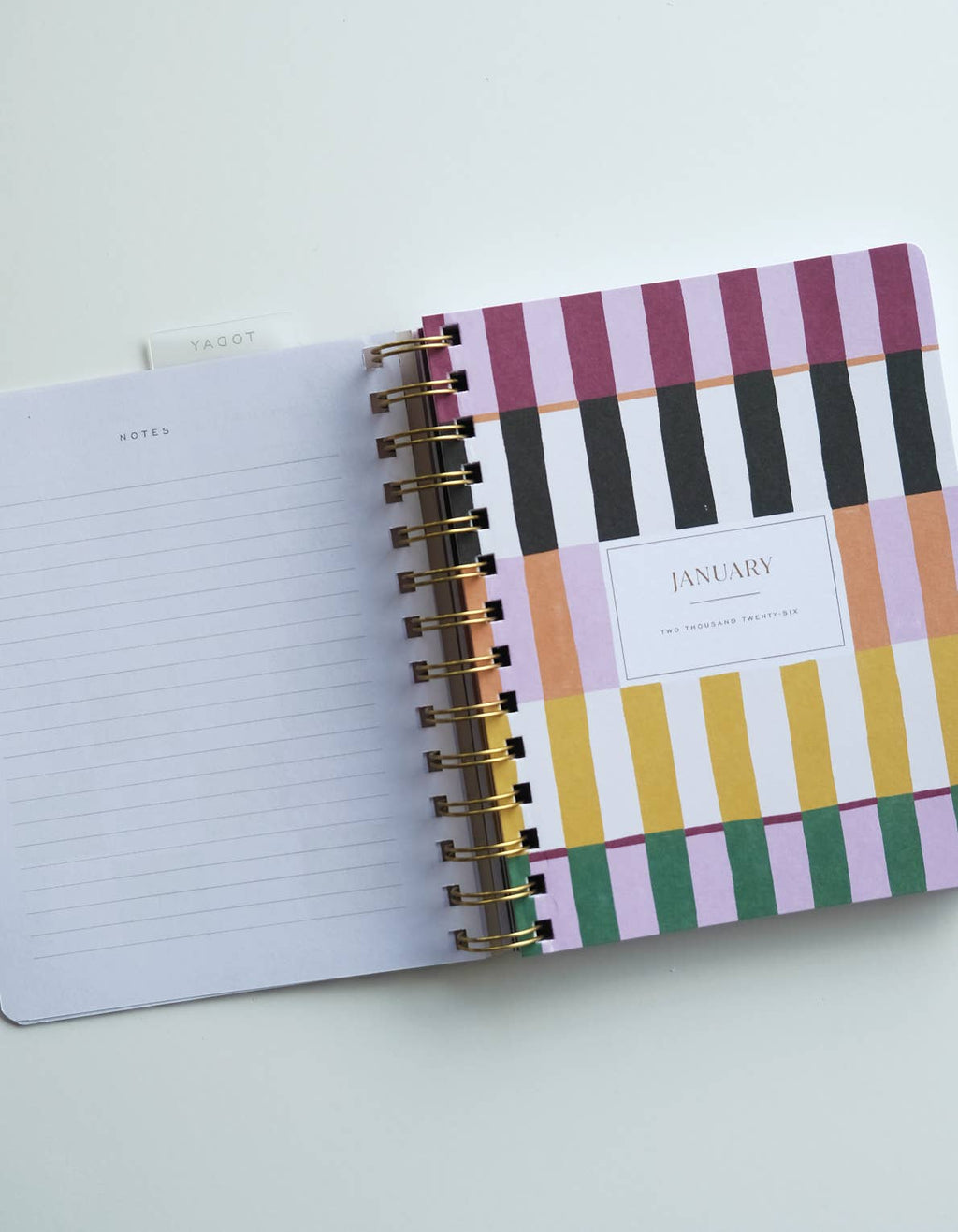 Painted Stripes 2026 Planner
