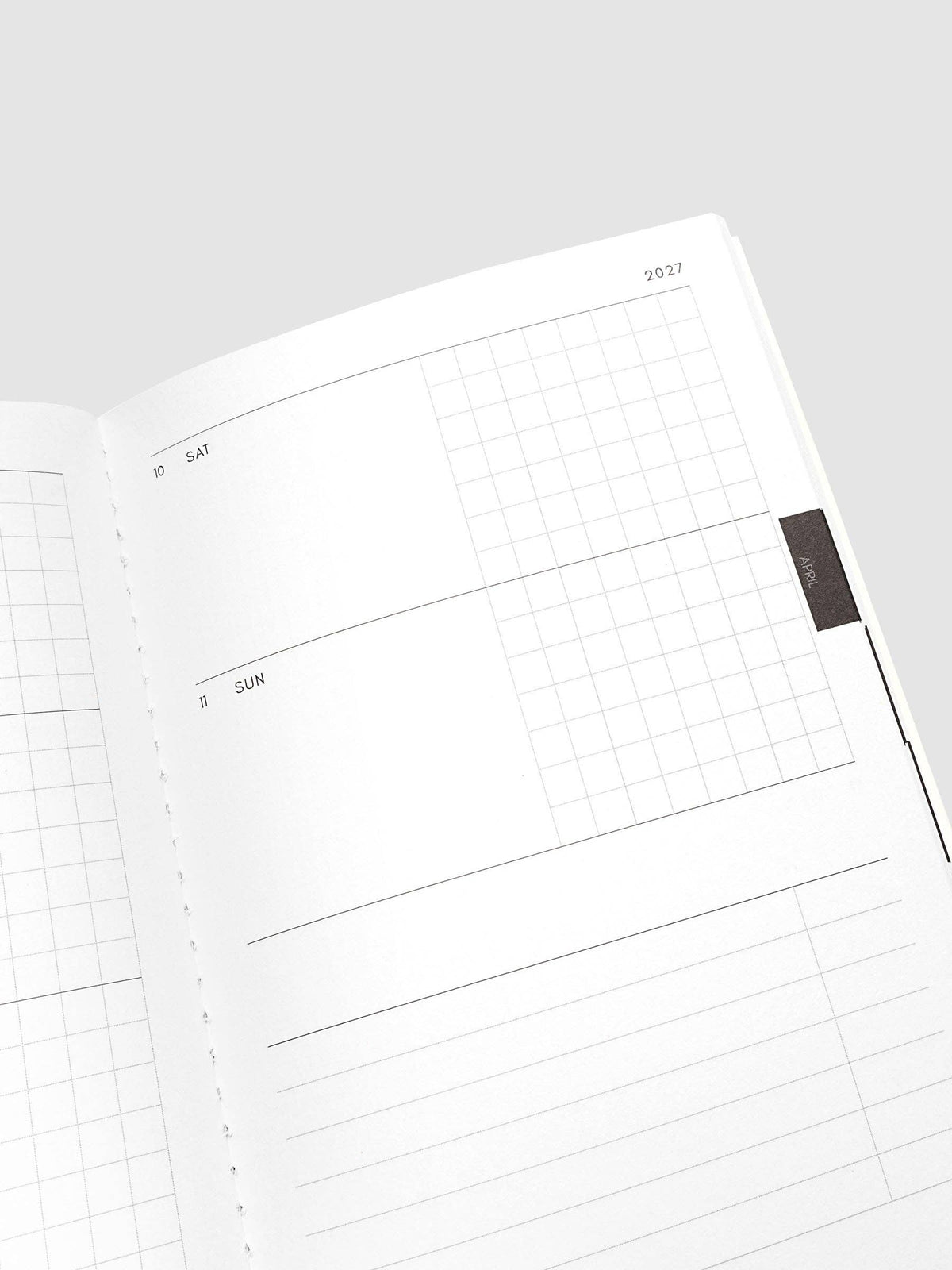 2027 Dated Travel Notebook Set | Weekly Horizontal | A5 Slim