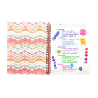Artful Notes Reverse Coloring Book and Notebook - Geoscape