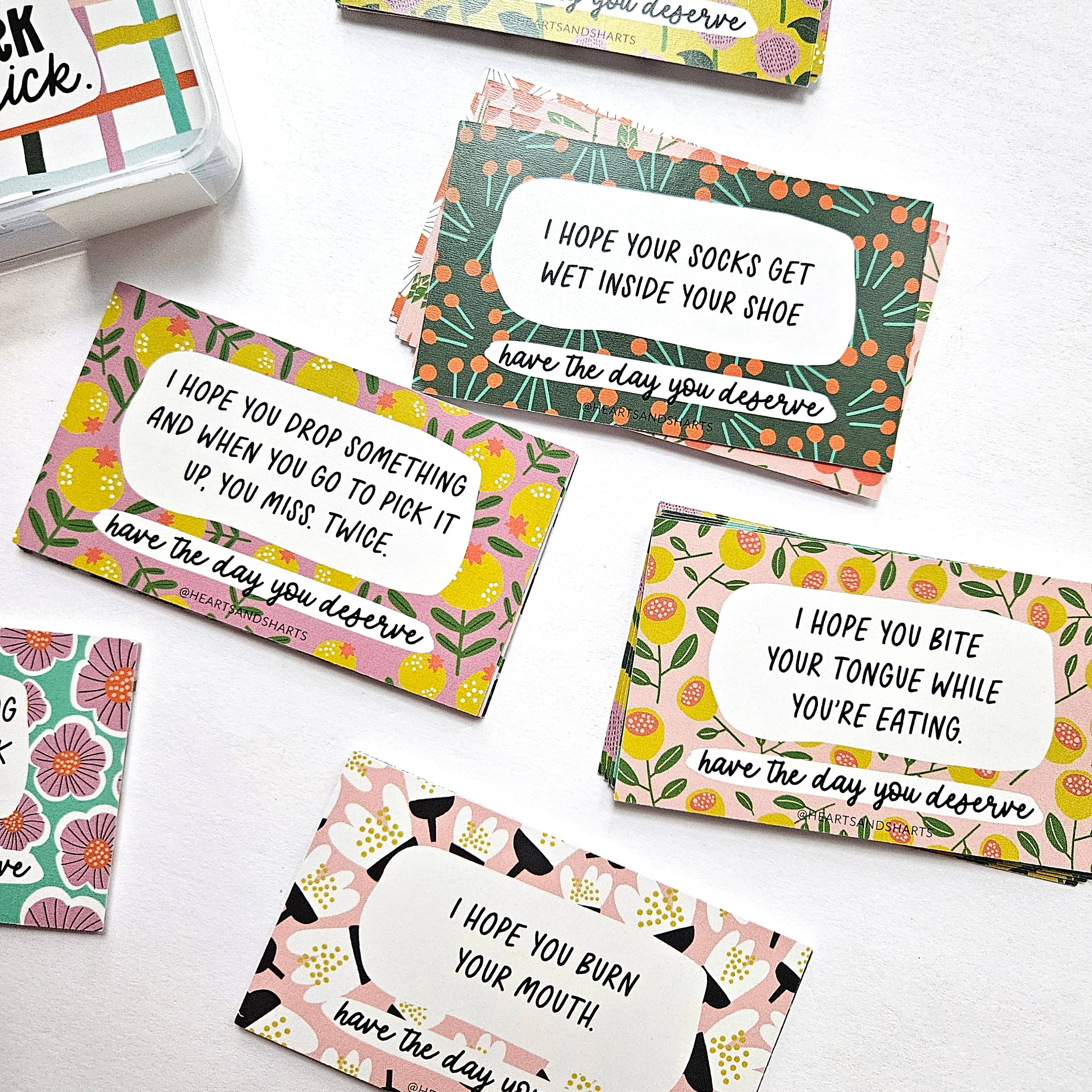Parking Notes - Set of 30 Double Sided Notes
