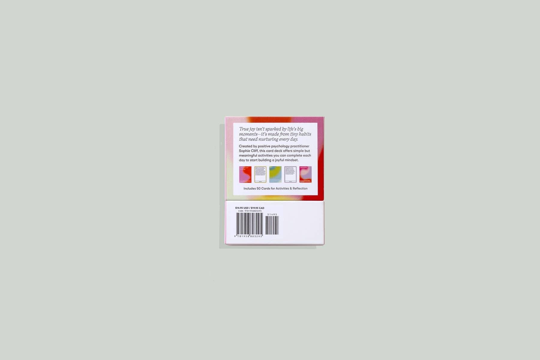 Sprinkles of Joy: 50 Card Deck (Travel Size Gift)