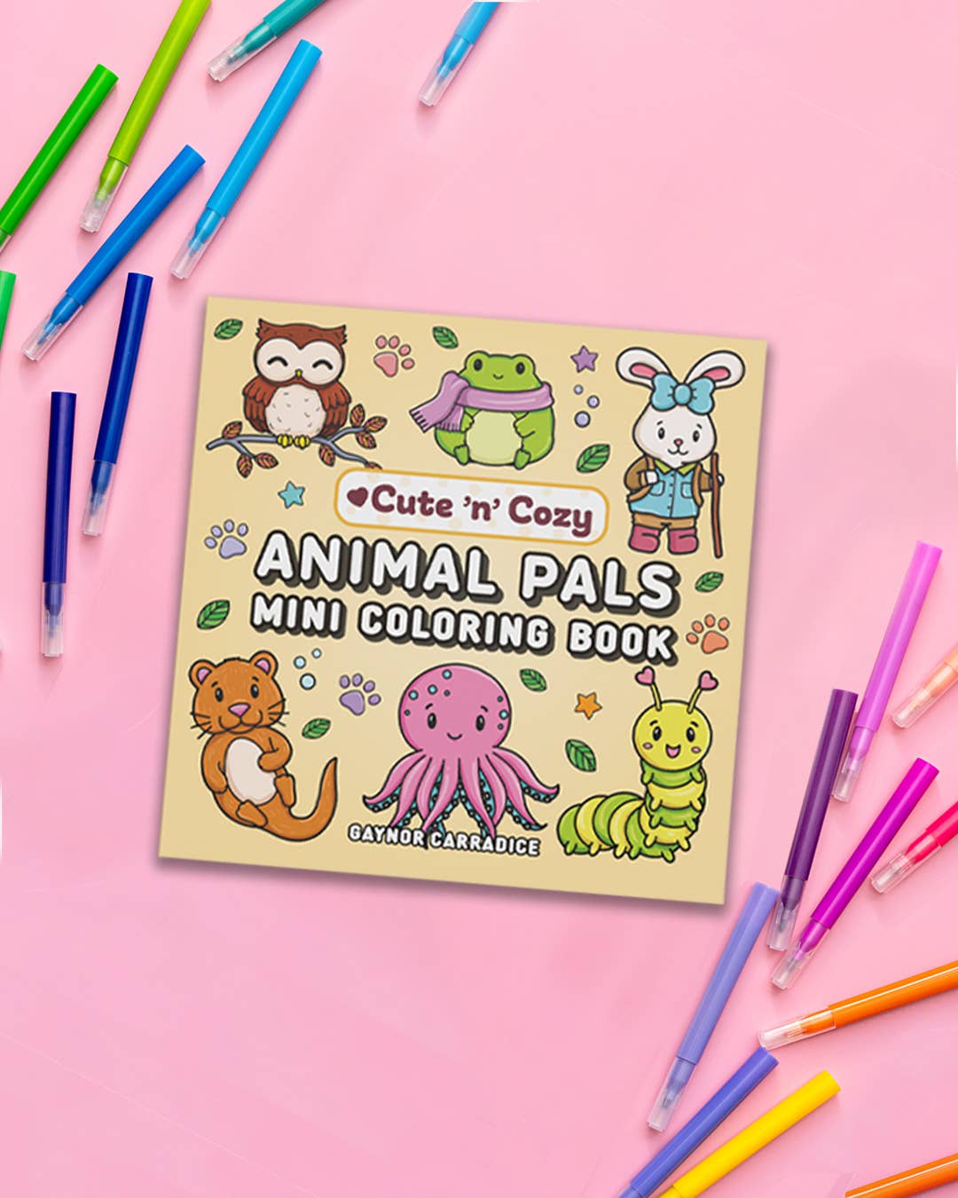 Animal Pals Mini Coloring Book