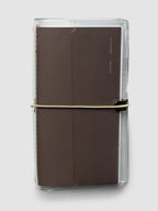Clear Vinyl Travel Notebook Cover | A5 Slim