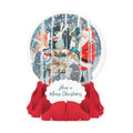 Christmas Gathering Snow Globe Pop-Up Card