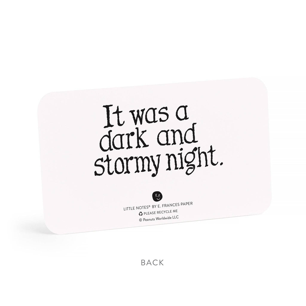 E. Frances x Peanuts® Snoopy Typing Little Notes