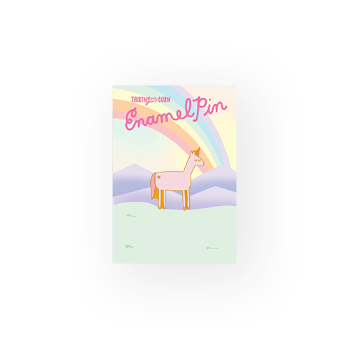 Enamel Pins: Fuck Flag