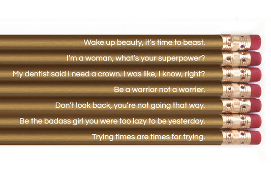 Wake up Beauty! It's time to BEAST! Pencil Set