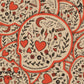 Heart Eyes Botanical Skull Sticker