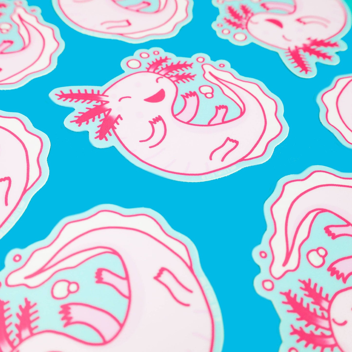 Cute Axolotl Sticker