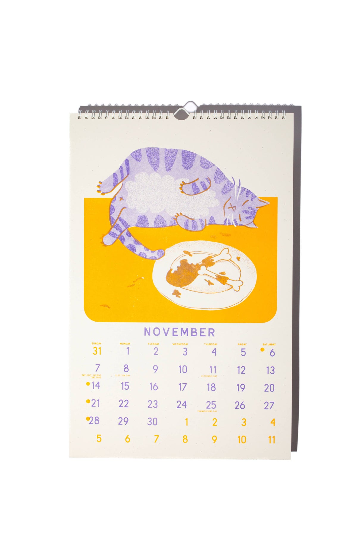 2027 Risograph Wall Calendar - Just Makin' It Through