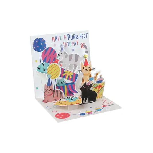 Party Cats Mini Pop-Up Card