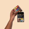 Mini Watercolor Pan - Metallic 15 Color Palette